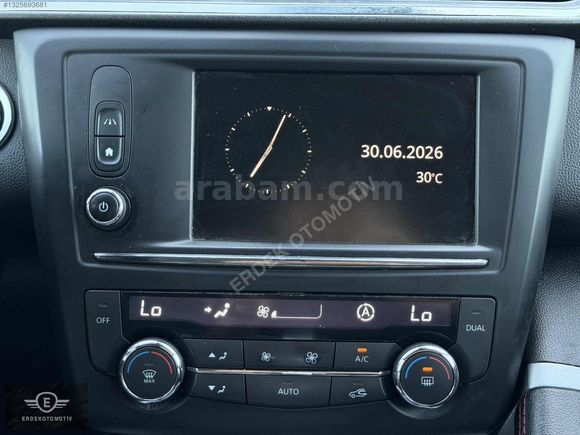 2017 RENAULT KADJAR 1.5 DCİ BLACK EDİTİON NAV K.ISITMA