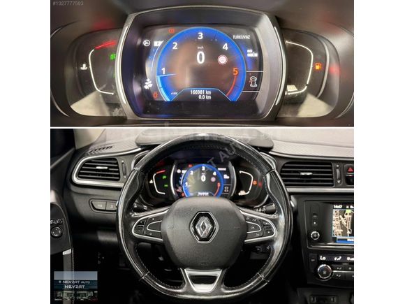2018 RENAULT KADJAR 1.5 DCİ İCON EDC CAM TAVAN-EKRAN-LED