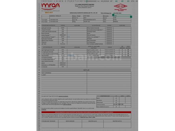 Sahibinden Fiat Egea 1.3 Multijet Easy 2021 Model Bingöl