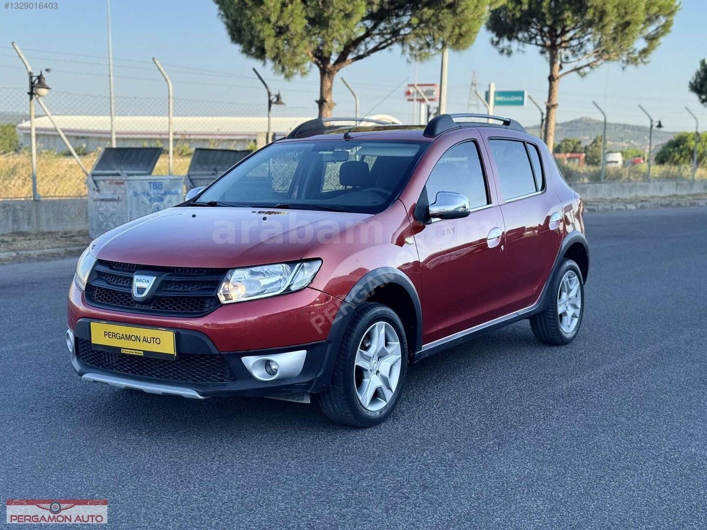 Galeriden Dacia Sandero 1.5 dCi Stepway 2013 Model İzmir 182.000 km Bordo 3