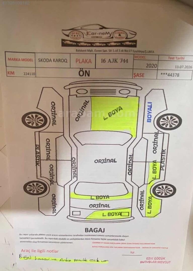SEVİLEN AUTO dan SCODA KAROQ PRESTİGE KARTA FARKSIZ TEK ÇEKİM 2