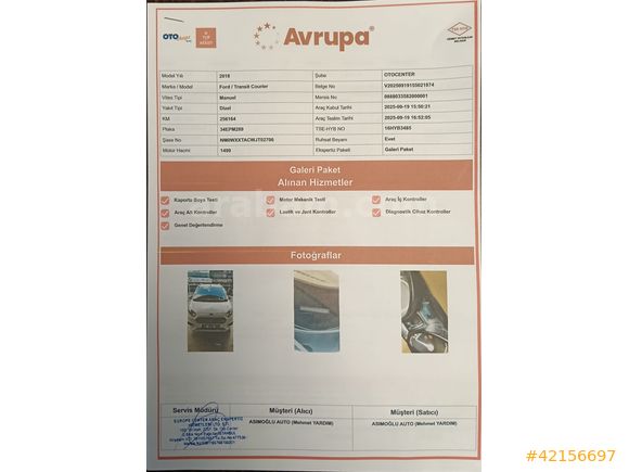 2018 MODEL VİP DİZAYN 258BİNDE CURİER