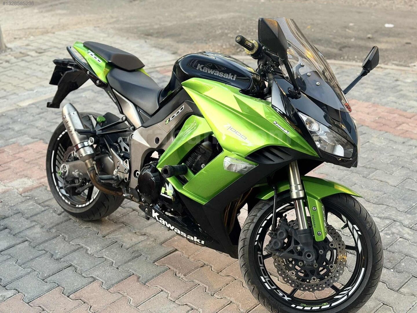 kisa出品 Galeriden Kawasaki Z 1000 SX 2011 Model Şanlıurfa 55.000 km Yeşil