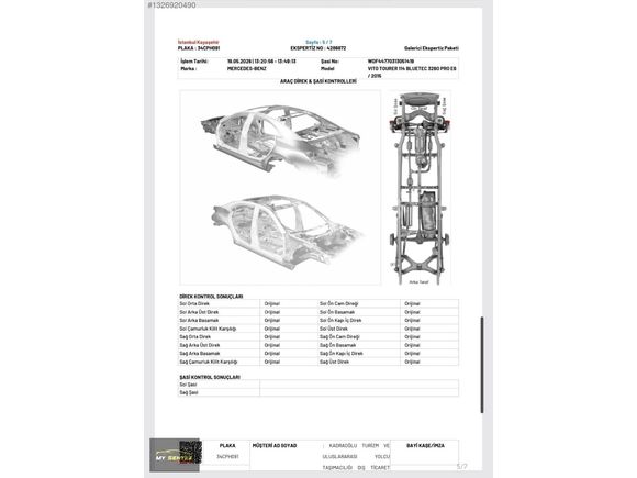 ORİJİNAL 9+1 TOURER! EKSPERTİZLİ TEMİZ 114 CDI PRO!