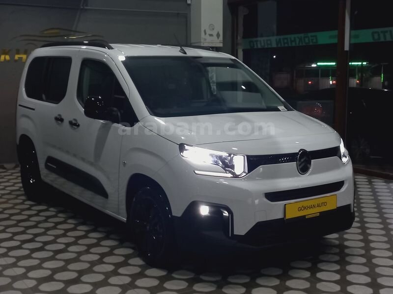 Galeriden Citroen Berlingo 1.5 BlueHDI Plus 2025 Model Erzurum 0 km Beyaz