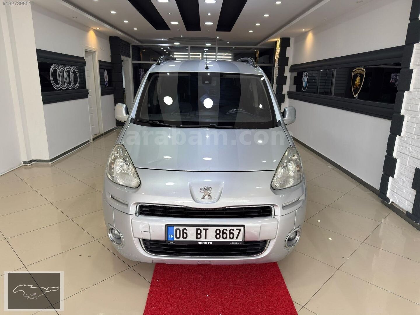 Galeriden Peugeot Partner 1.6 HDI Active 2013 Model İzmir 160.000 km Gri 3