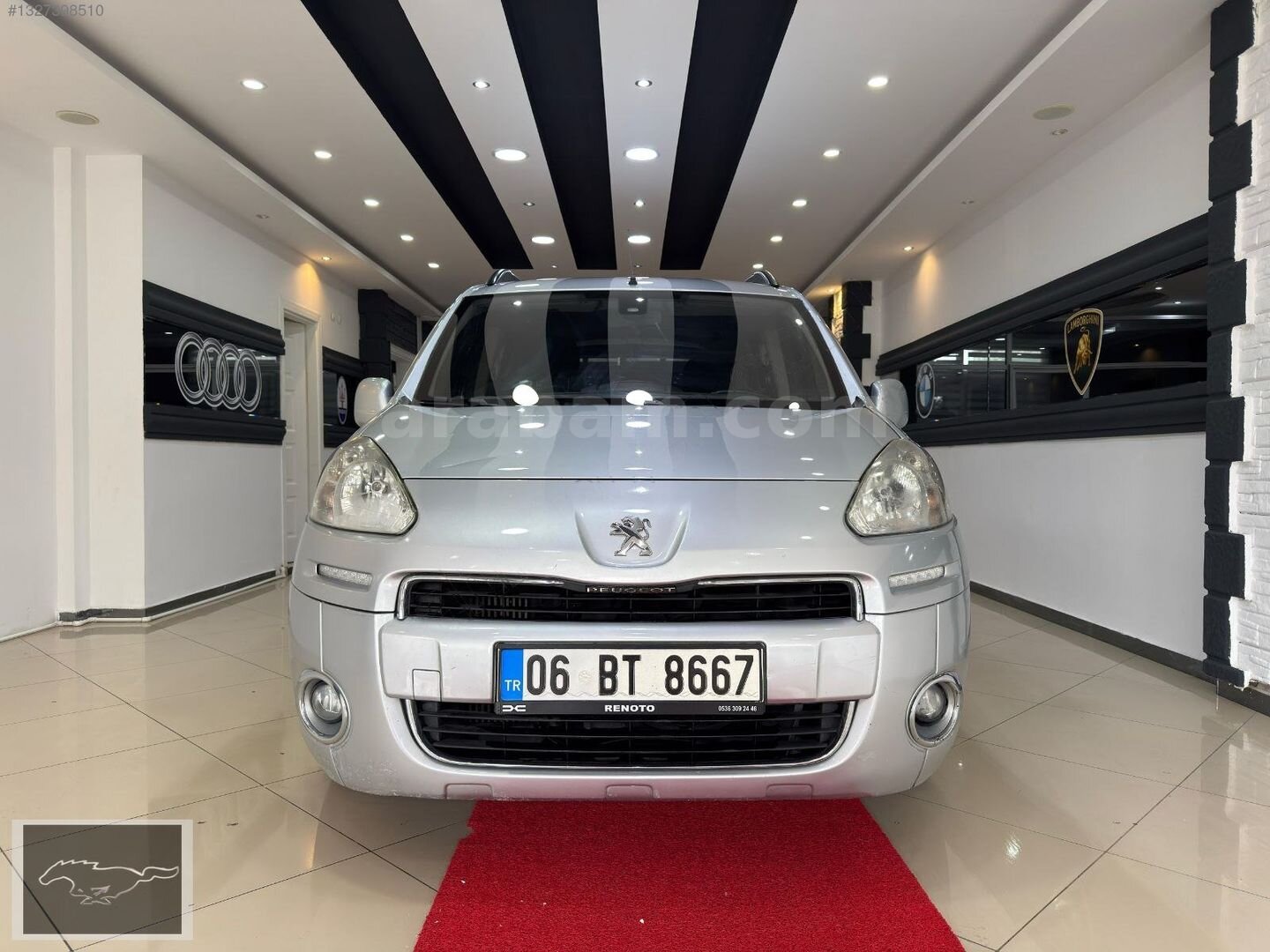 Galeriden Peugeot Partner 1.6 HDI Active 2013 Model İzmir 160.000 km Gri 6