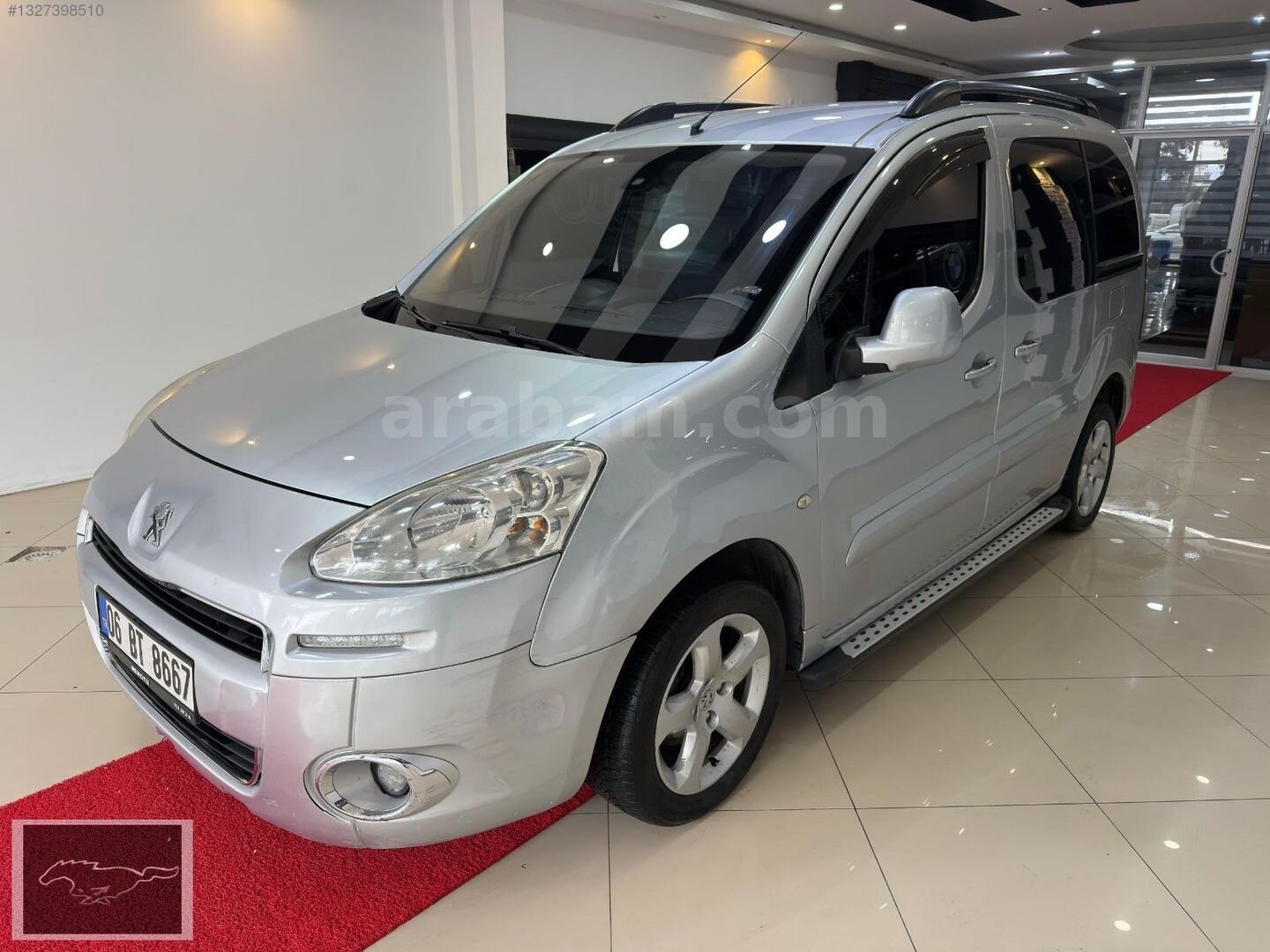 Galeriden Peugeot Partner 1.6 HDI Active 2013 Model İzmir 160.000 km Gri 4