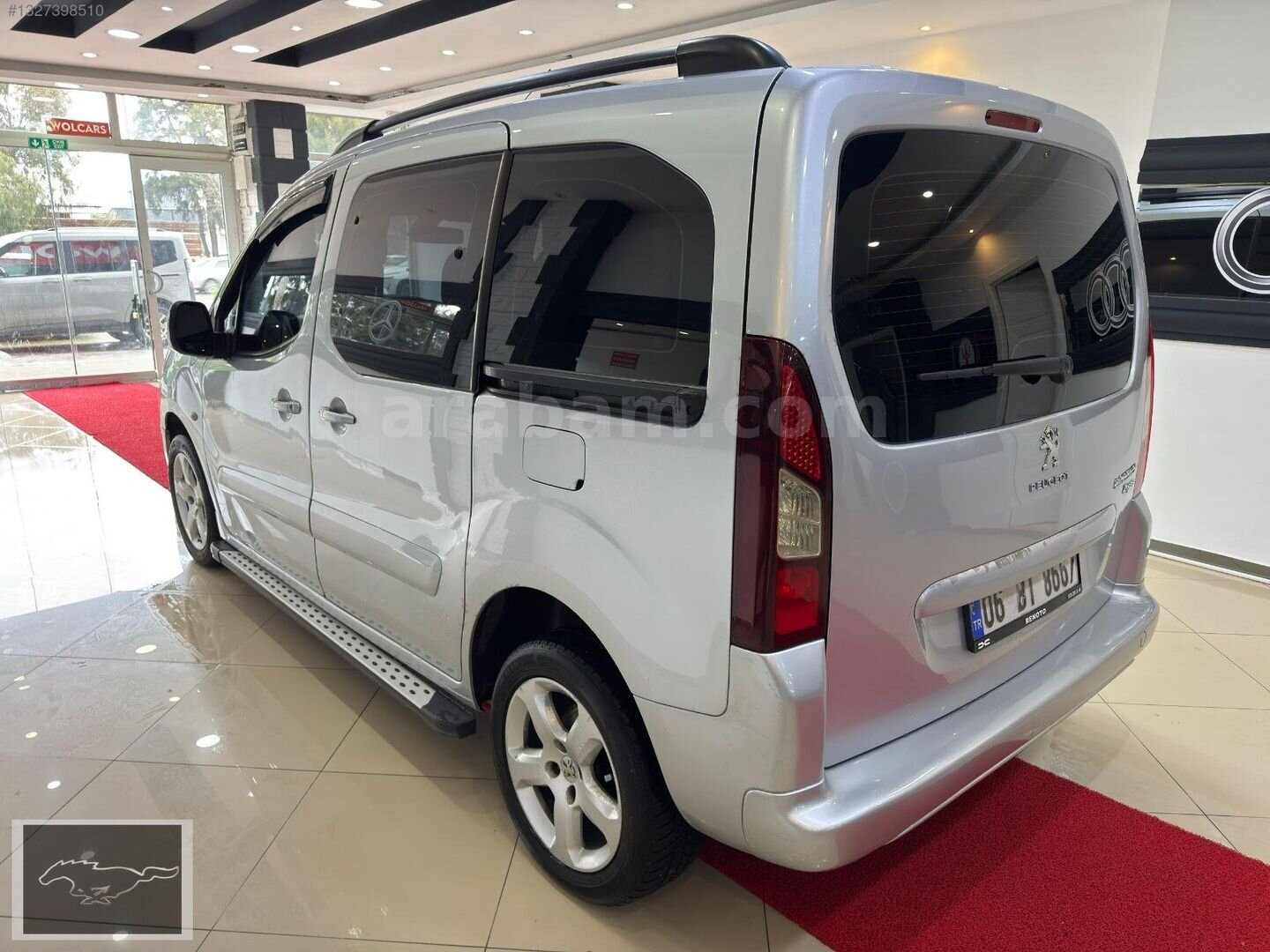 Galeriden Peugeot Partner 1.6 HDI Active 2013 Model İzmir 160.000 km Gri 7