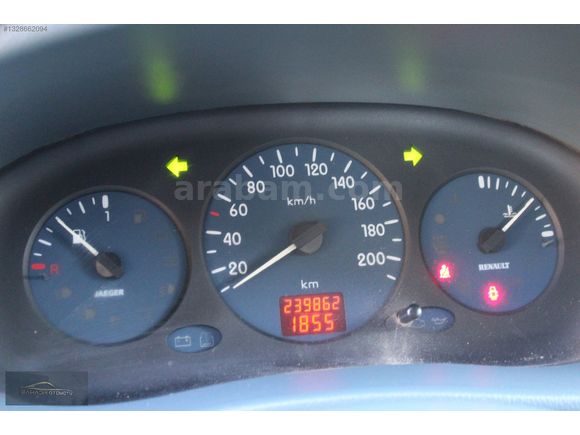2000 RENAULT KANGO 1.4/RTE OTOMOBİL RUHSATLI/DEĞİŞENSİZ HİDROLİK