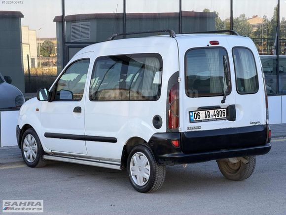 SAHRA MOTORS'DAN 2000 RENAULT KANGO 1.9D OTOMOBİL RUHSAT 224.KM