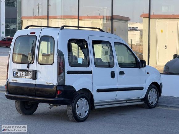 SAHRA MOTORS'DAN 2000 RENAULT KANGO 1.9D OTOMOBİL RUHSAT 224.KM