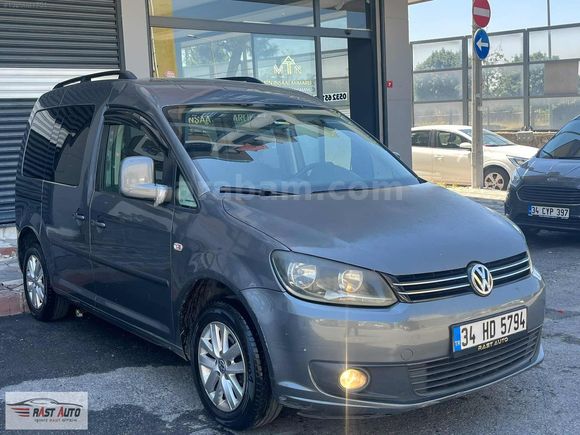 RAST AUTO 2011 CADDY 1.6 COMFORTLİNE DSG 210 BİN KM
