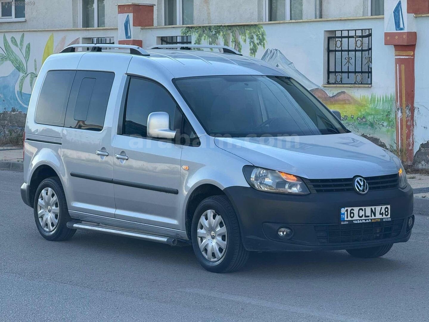 Galeriden Volkswagen Caddy 1.6 TDI Comfortline 2013 Model Aksaray 170.000 km Gri 5