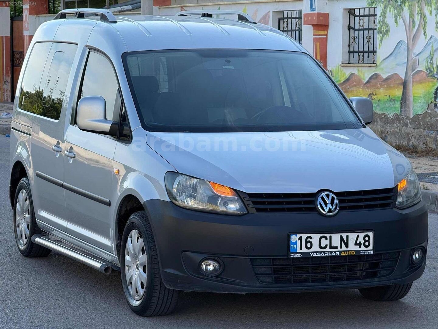 Galeriden Volkswagen Caddy 1.6 TDI Comfortline 2013 Model Aksaray 170.000 km Gri 2