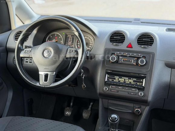 2013 VW CADDY 1.6 TDI COMFORTLİNE BOYASIZ