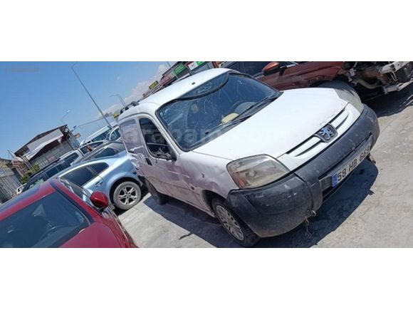 VAN TESLİMİ 2008 MODEL PEUGEOT PARTNER 1.9 PANELVAN