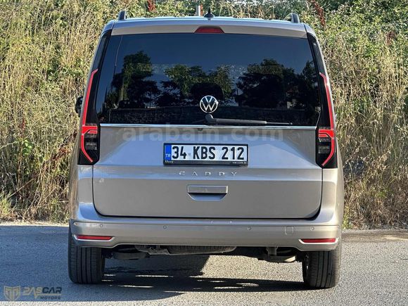 VW CADDY 2.0 TDI STYLE DSG CAM TAVAN+ÇİFT NVGSYON+VAKUM