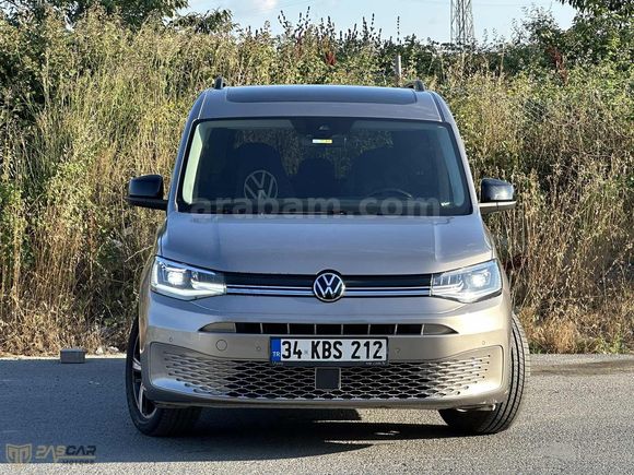 VW CADDY 2.0 TDI STYLE DSG CAM TAVAN+ÇİFT NVGSYON+VAKUM