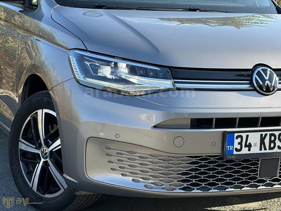 VW CADDY 2.0 TDI STYLE DSG CAM TAVAN+ÇİFT NVGSYON+VAKUM