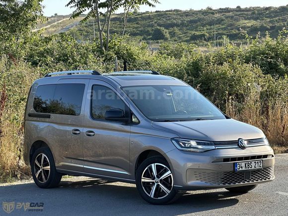 VW CADDY 2.0 TDI STYLE DSG CAM TAVAN+ÇİFT NVGSYON+VAKUM