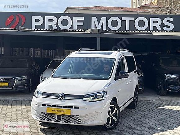 PROF MOTORS'DAN 2024 Caddy 2.0 TDI Style DSG CAM TAVANLI+ROCORE