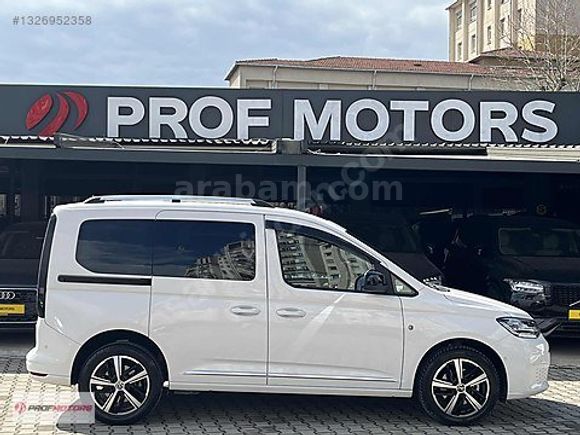PROF MOTORS'DAN 2024 Caddy 2.0 TDI Style DSG CAM TAVANLI+ROCORE