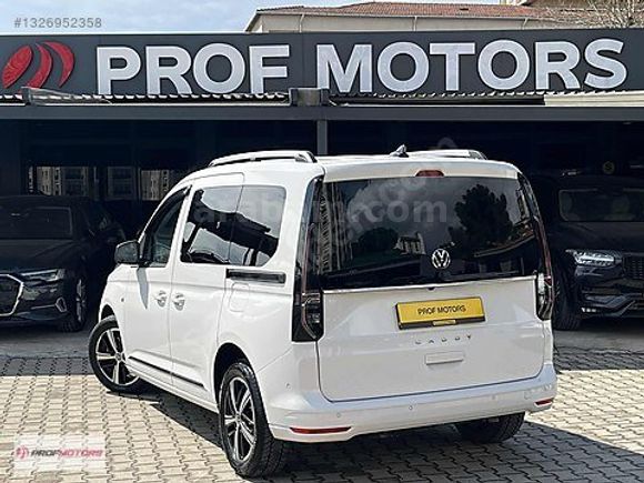 PROF MOTORS'DAN 2024 Caddy 2.0 TDI Style DSG CAM TAVANLI+ROCORE