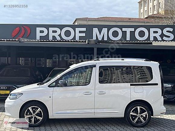 PROF MOTORS'DAN 2024 Caddy 2.0 TDI Style DSG CAM TAVANLI+ROCORE