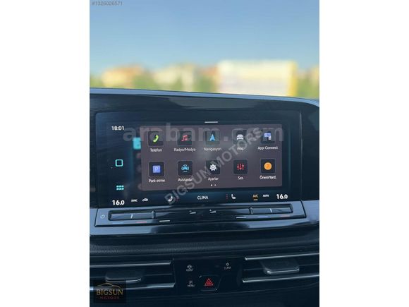 Ww Caddy 2.0 TDI STYLE CAM TAVAN