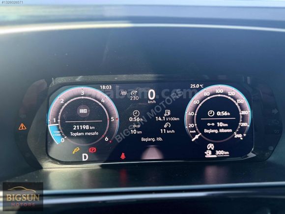Ww Caddy 2.0 TDI STYLE CAM TAVAN