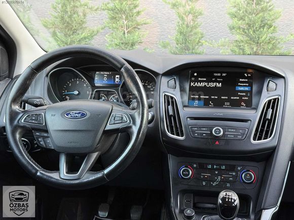 !FORD FOCUS 1.5 TDCI TİTANİUM BOYASIZ DEĞİŞENSİZ!