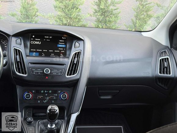 !FORD FOCUS 1.5 TDCI TİTANİUM BOYASIZ DEĞİŞENSİZ!