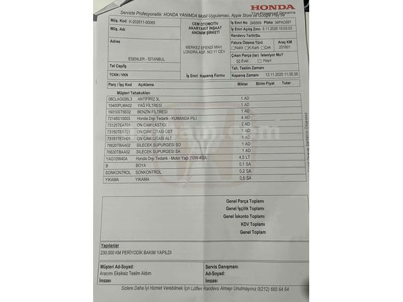 Sahibinden Honda Civic 1.4 i S 2000 Model 