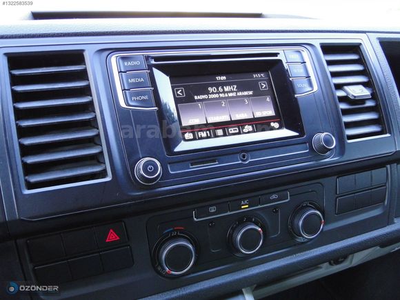 ÖZ ÖNDER'DEN 2017 TRANSPORTER CAMLIVAN 140 HP