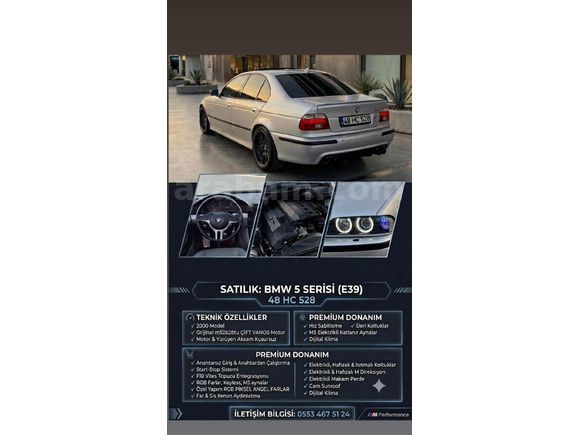 Galeriden BMW 5 Serisi 528i Touring 2000 Model Konya