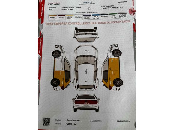     2015 CLIO ICON 1.5 dCi | DÜŞÜK TRAMER | BAKIMLI 