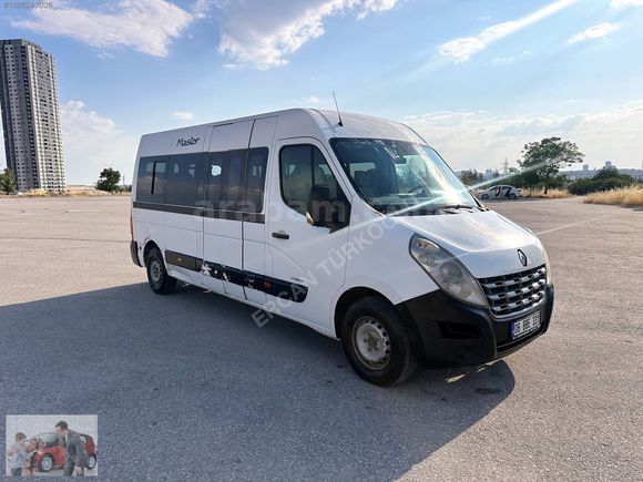 2012 MODEL MASTER 14+1 L3H2 UZUN ŞASE PERSONEL SERVİS BAKIMLI !