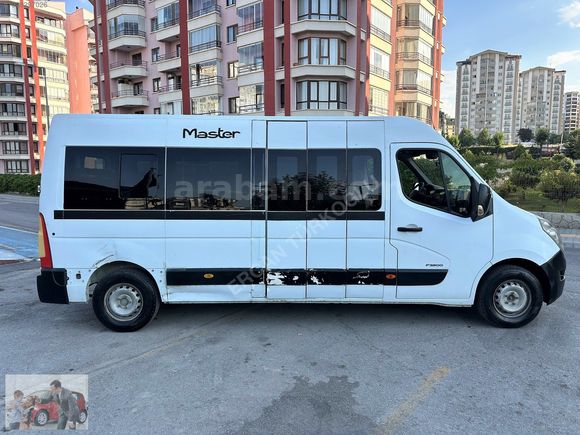 2012 MODEL MASTER 14+1 L3H2 UZUN ŞASE PERSONEL SERVİS BAKIMLI !