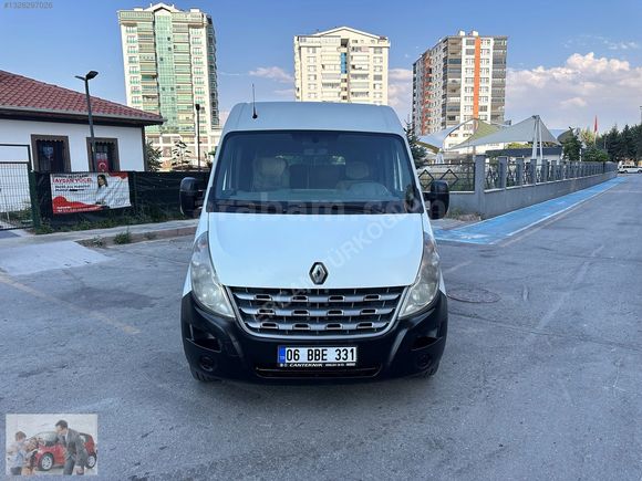 2012 MODEL MASTER 14+1 L3H2 UZUN ŞASE PERSONEL SERVİS BAKIMLI !