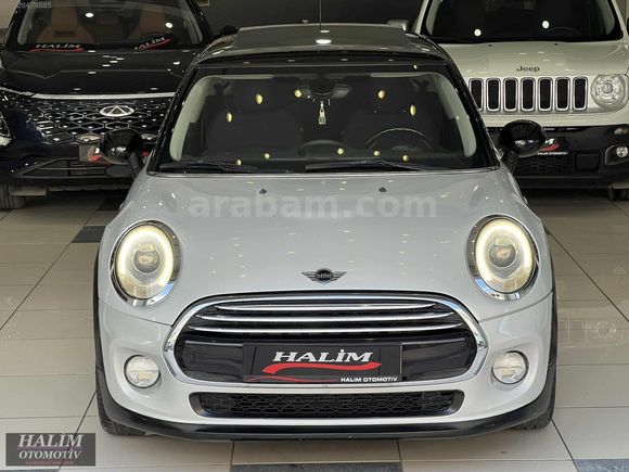 HALİMOTOMOTİV.2015 MİNİ COOPER 1.5D CHİLİ LED+CAM TAVAN+BURBERY