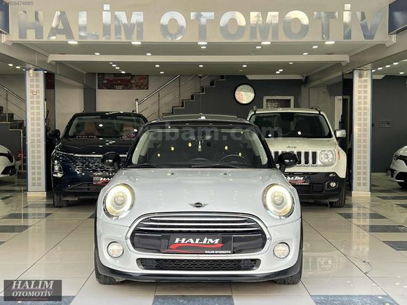 HALİMOTOMOTİV.2015 MİNİ COOPER 1.5D CHİLİ LED+CAM TAVAN+BURBERY