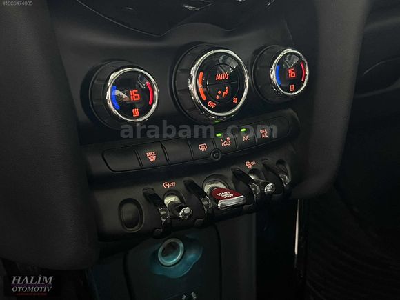 HALİMOTOMOTİV.2015 MİNİ COOPER 1.5D CHİLİ LED+CAM TAVAN+BURBERY