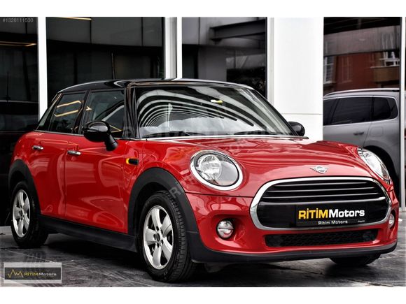 RİTİM MOTORS 2016 MİNİ COOPER 1.5D PEPPER KIRMIZI CAM TAVANLI