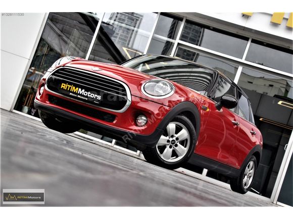 RİTİM MOTORS 2016 MİNİ COOPER 1.5D PEPPER KIRMIZI CAM TAVANLI