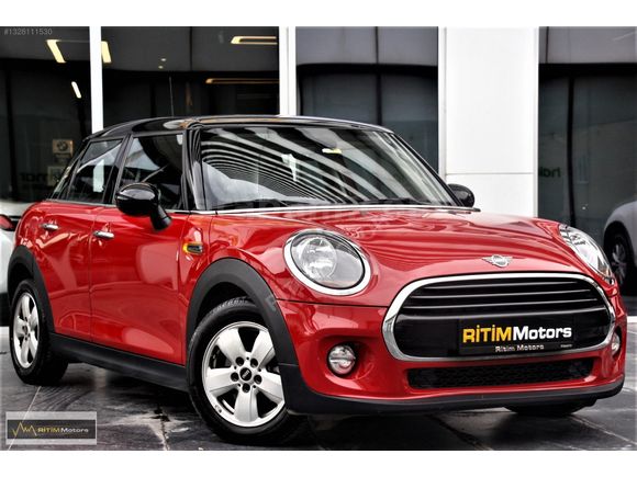 RİTİM MOTORS 2016 MİNİ COOPER 1.5D PEPPER KIRMIZI CAM TAVANLI