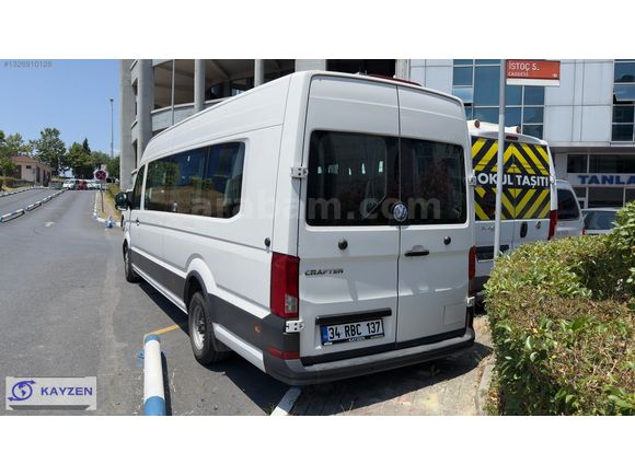 KAYZEN'DEN 2023 CRAFTER 16+1 SERVİS ORİJİNAL CAMLI BOYASIZ FULL.