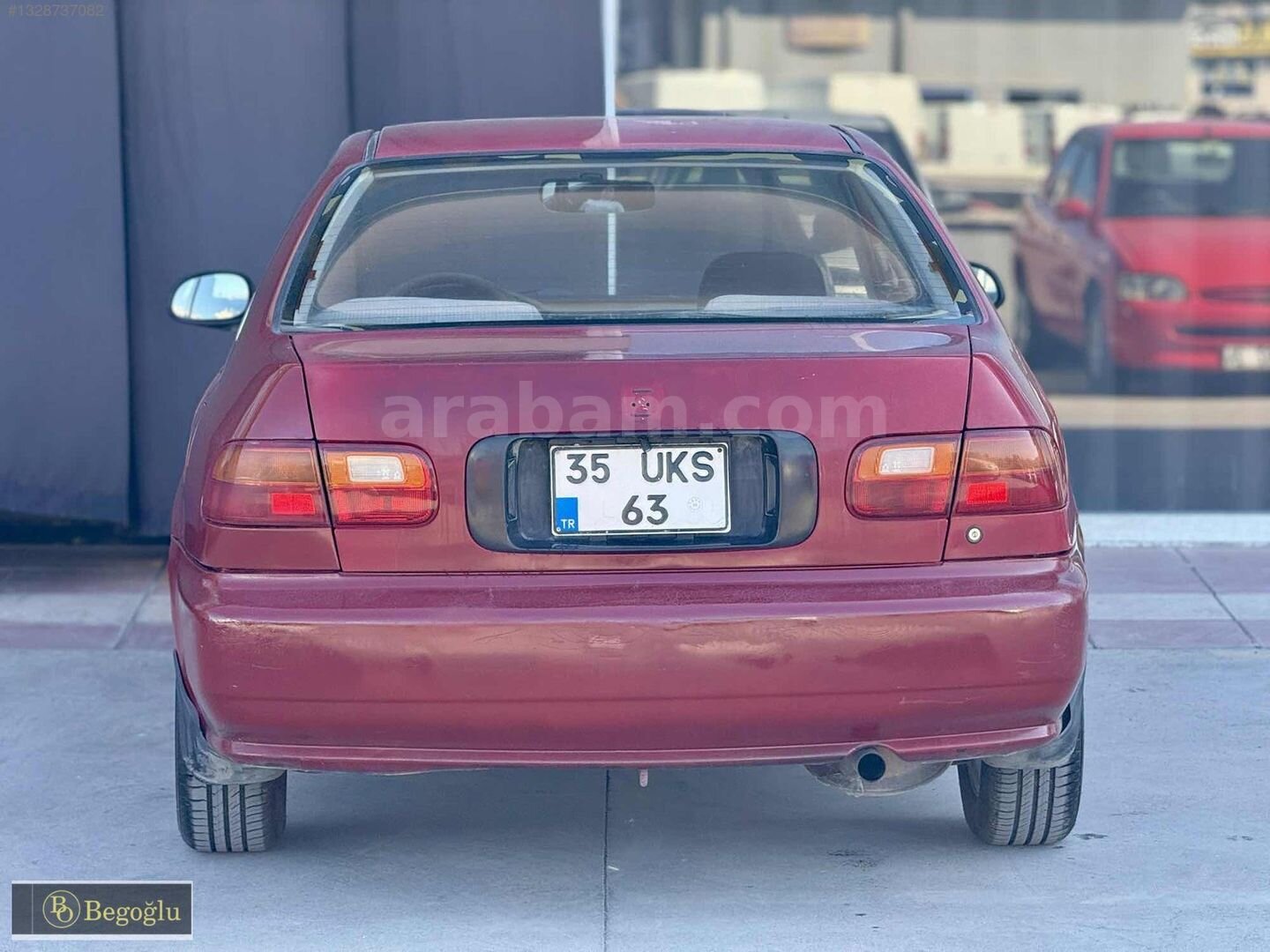 Galeriden Honda Civic 1.5 EL 1995 Model İzmir 344.000 km Kırmızı 5