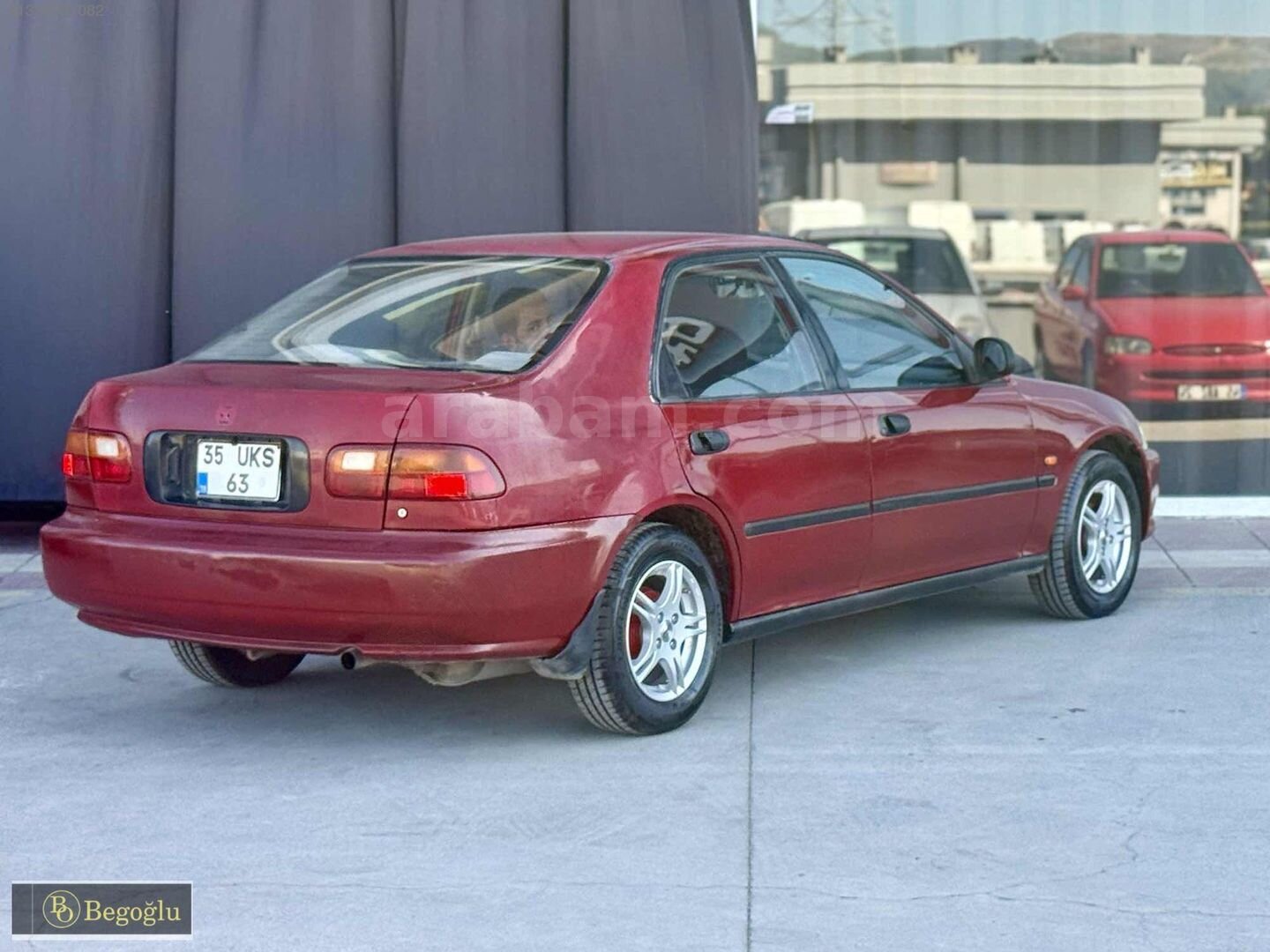 Galeriden Honda Civic 1.5 EL 1995 Model İzmir 344.000 km Kırmızı 6