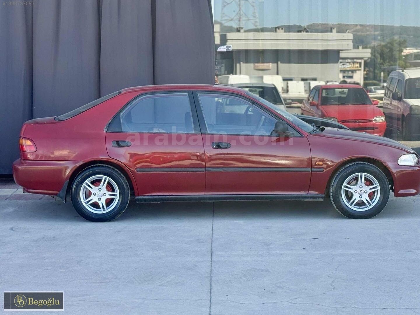 Galeriden Honda Civic 1.5 EL 1995 Model İzmir 344.000 km Kırmızı 7